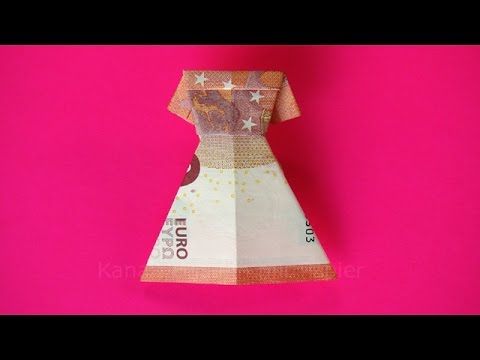 money origami dress instructions