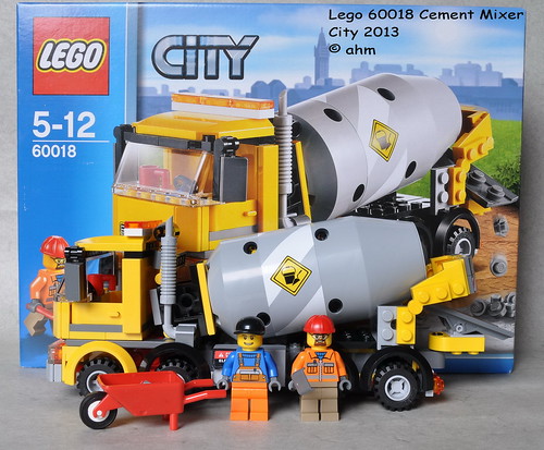 lego city cement mixer 60018 instructions