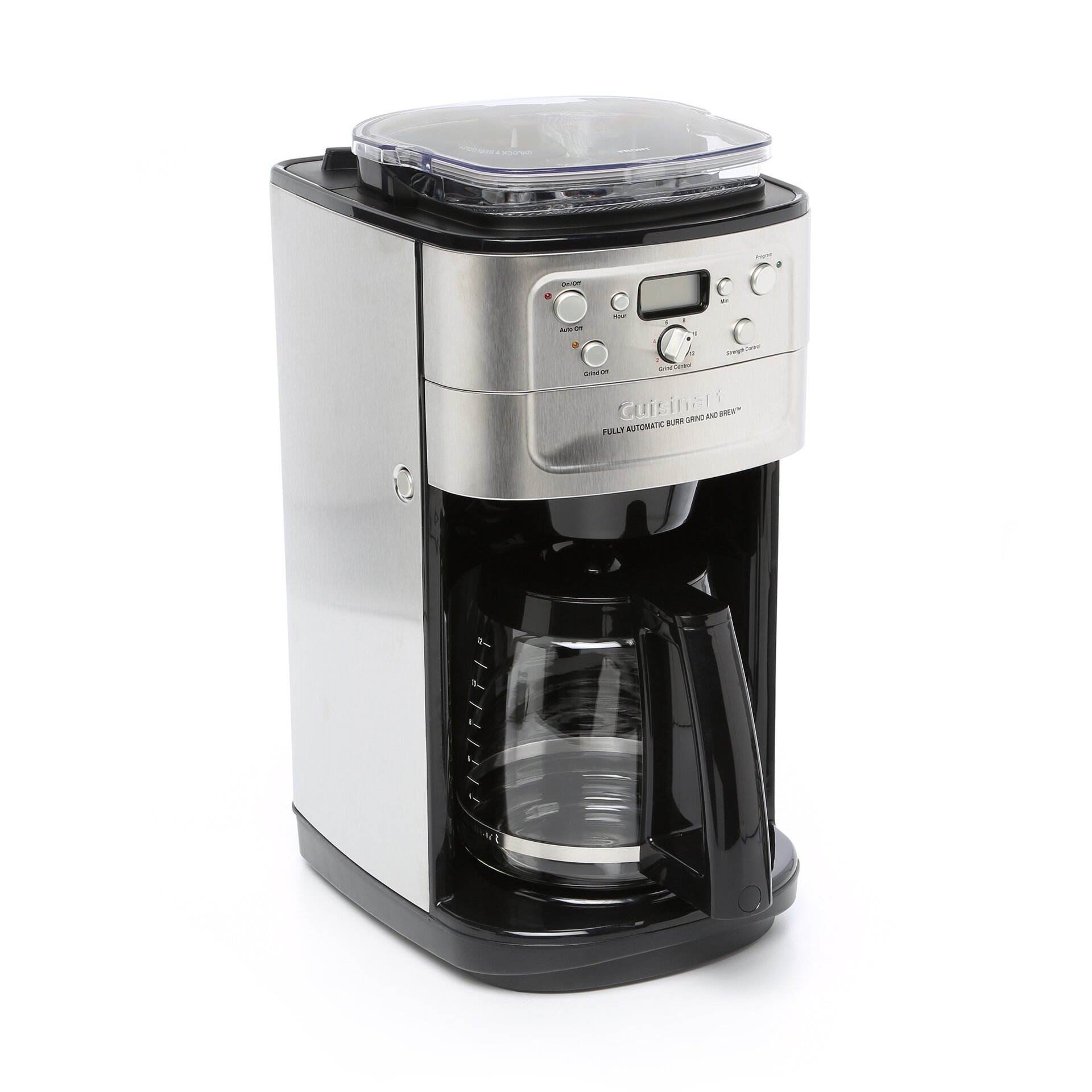 cuisinart automatic grind and brew instructions