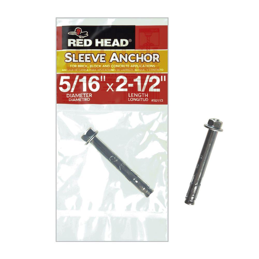 red head anchors instructions