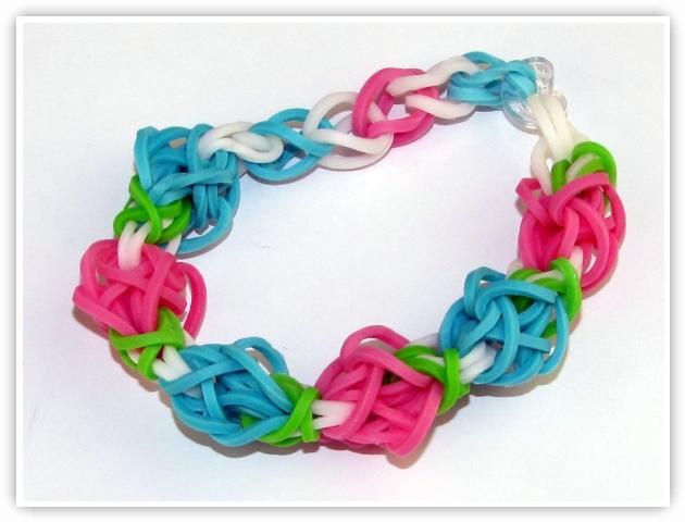 rainbow loom bracelet patterns instructions