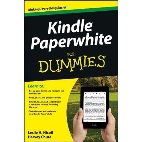 kindle paperwhite instructions for dummies