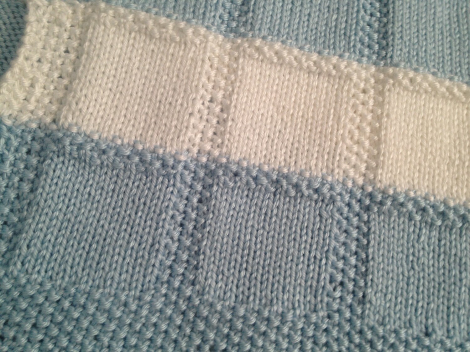 hand knit blanket instructions