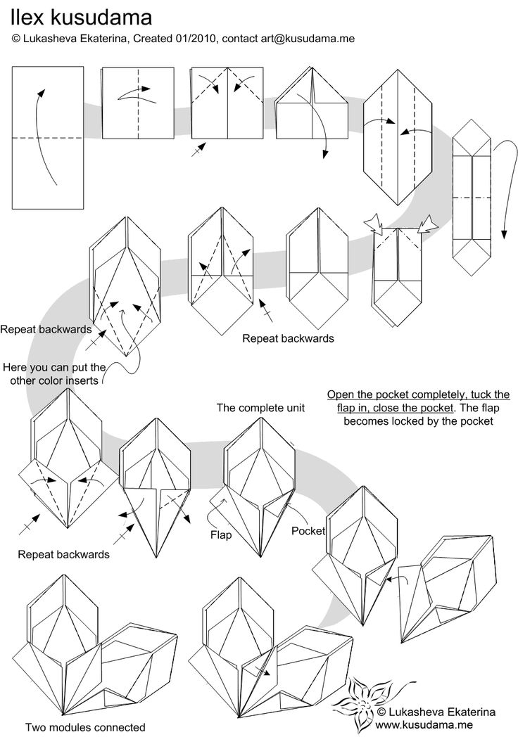 origami star folding instructions
