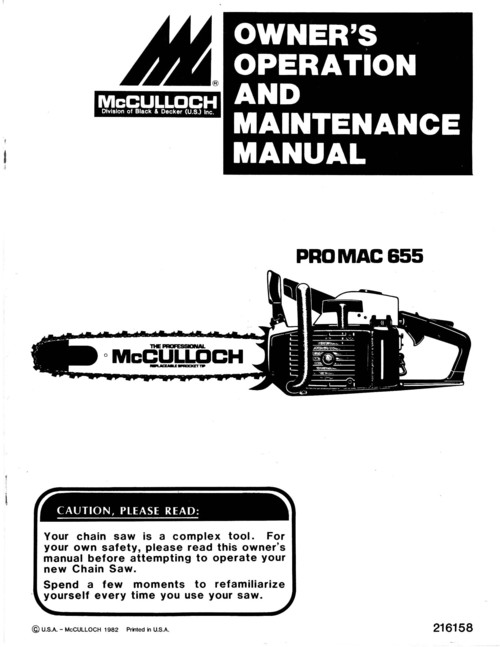 chainsaw chain breaker instructions