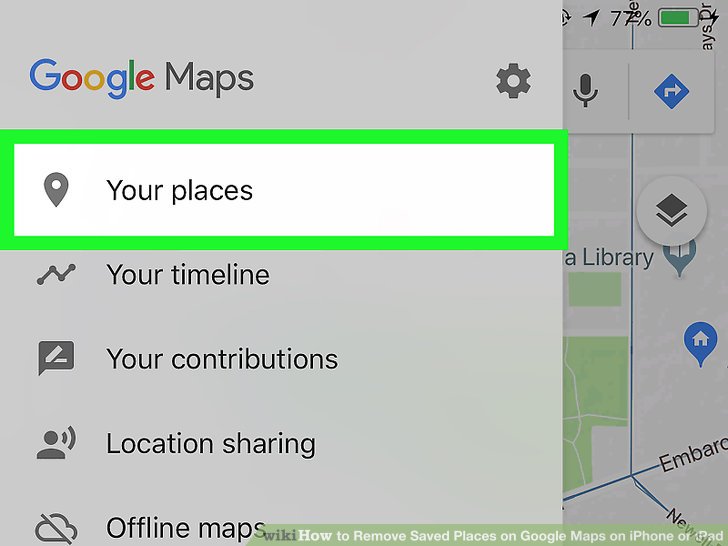 google maps instructions iphone