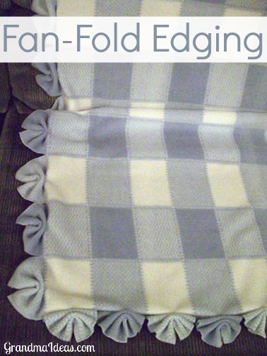 no sew fleece baby blanket instructions