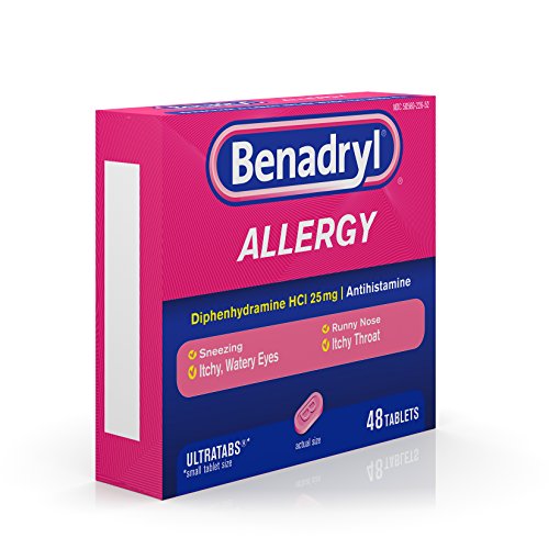 benadryl allergy ultratab 25 mg dosage instructions