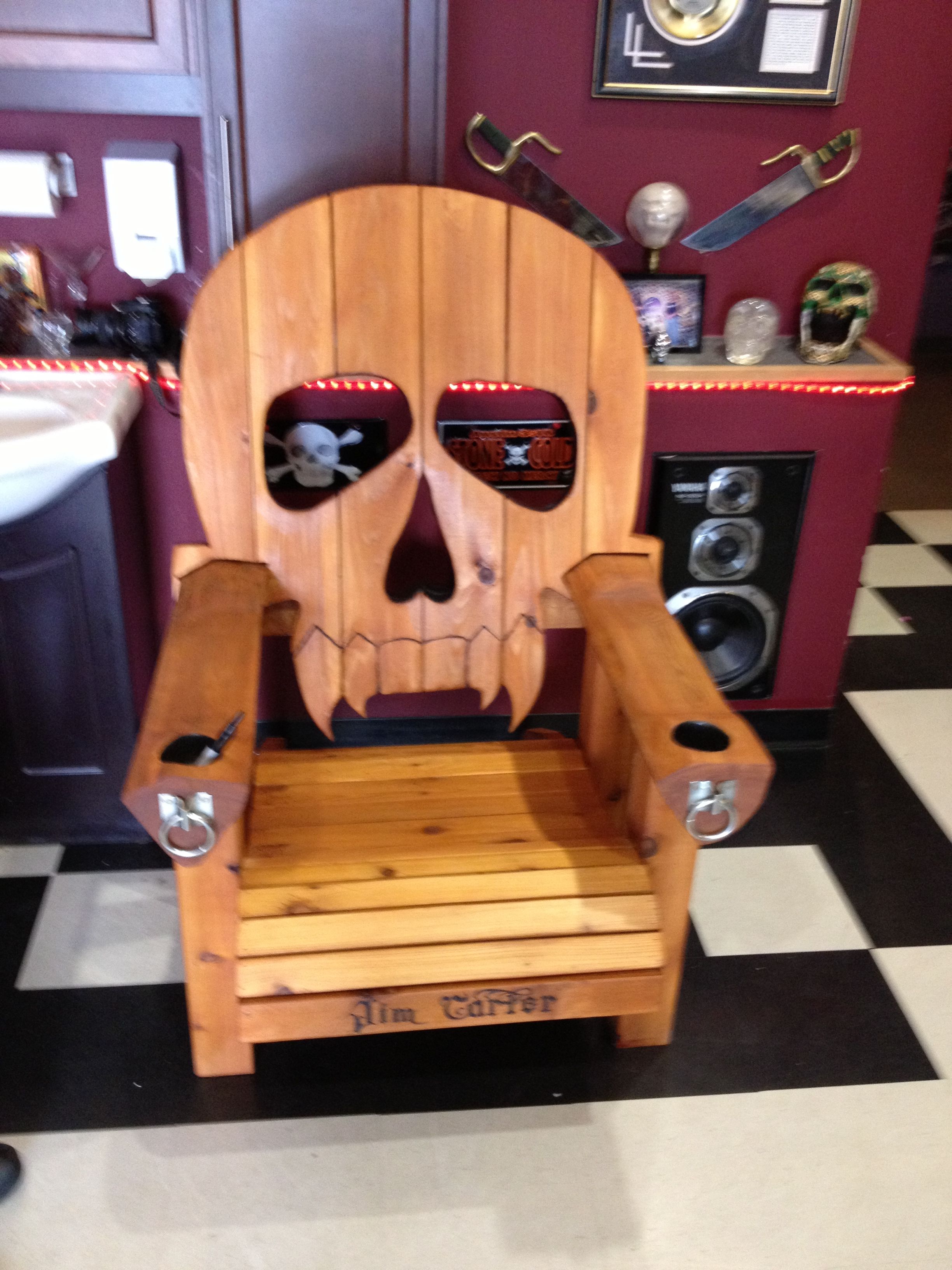 skull pallet chair instructions