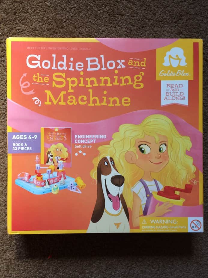 goldieblox and the spinning machine instructions