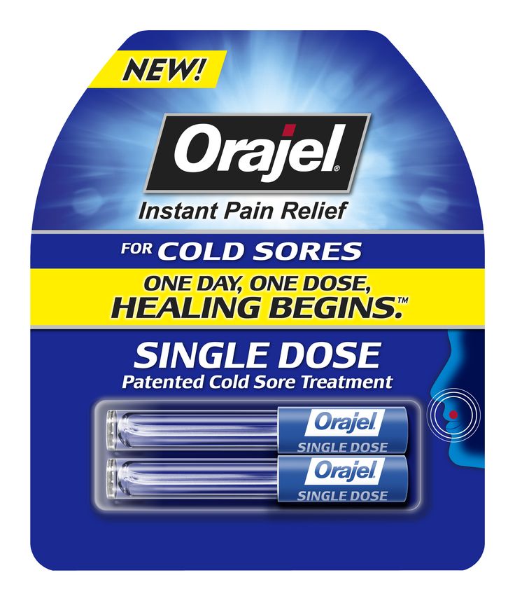 orajel single dose instructions