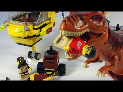 lego dino t rex hunter instructions