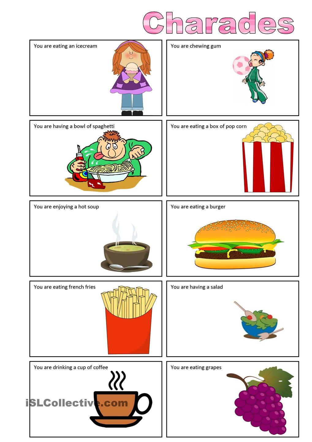 charades for kids instructions