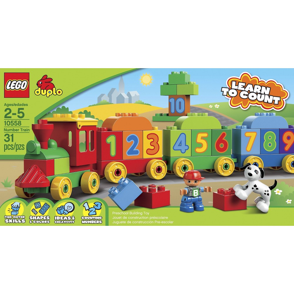 duplo train set instructions