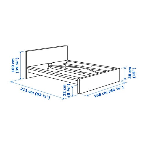 malm bed assembly instructions