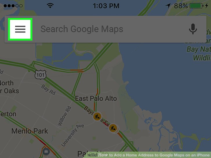 google maps instructions iphone