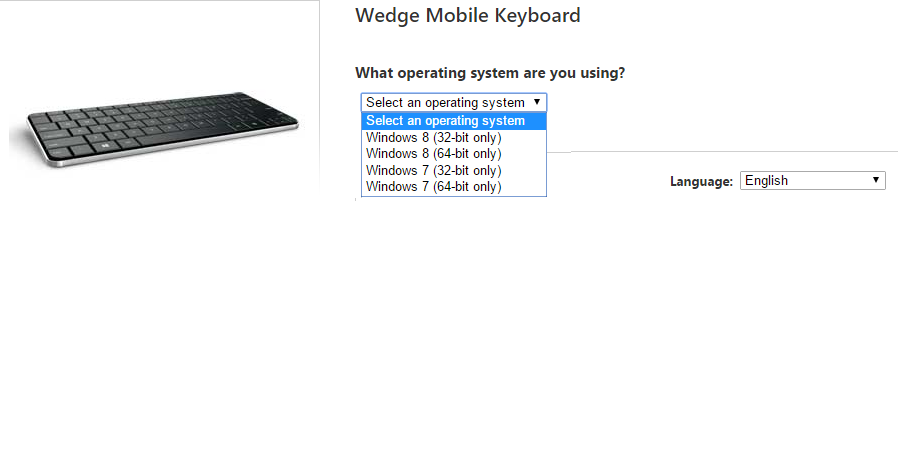 microsoft wedge mobile keyboard instructions