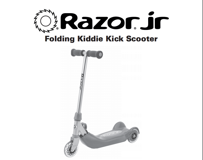 razor jr scooter instructions